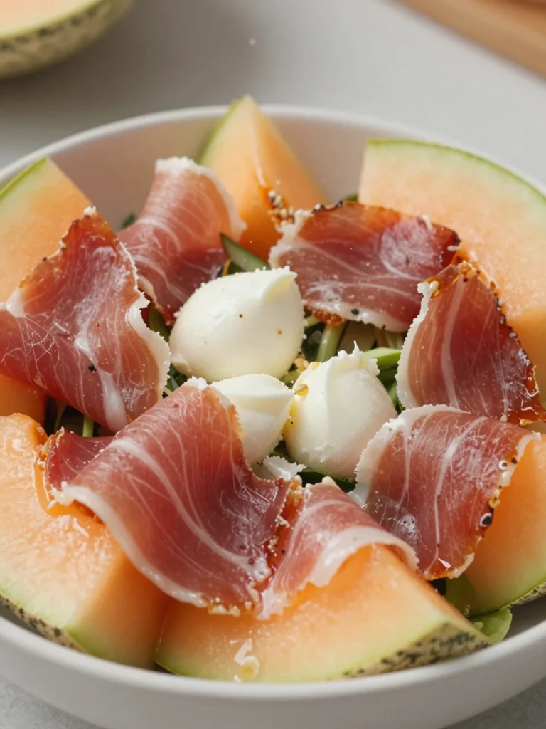 Honeydew Prosciutto Salad