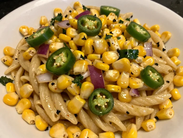 Jalapeu00f1o Corn Pasta Salad