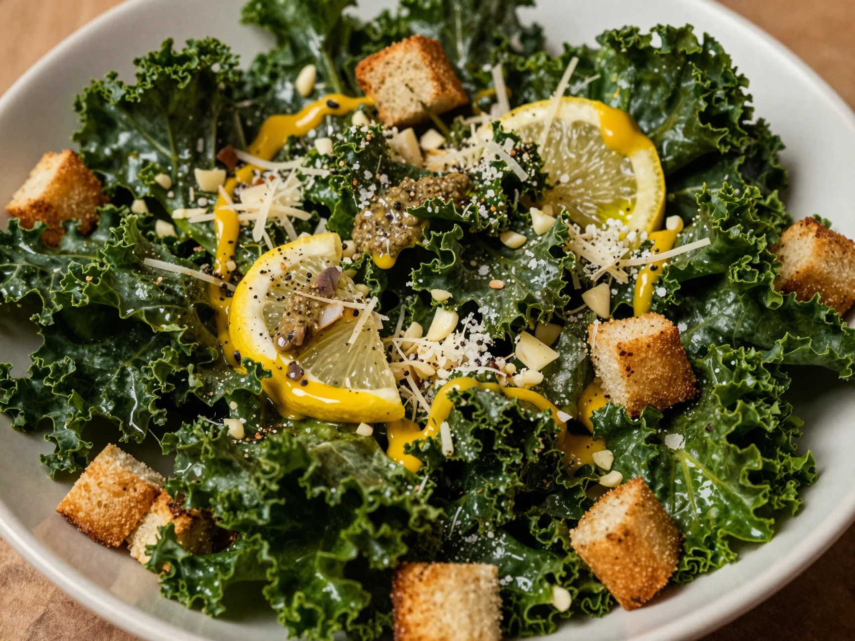 Kale Caesar Salad