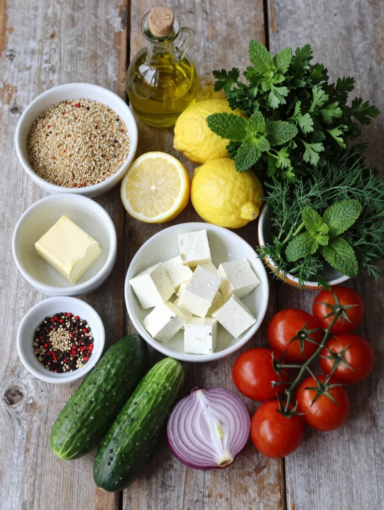 Lemon Herb Quinoa Salad