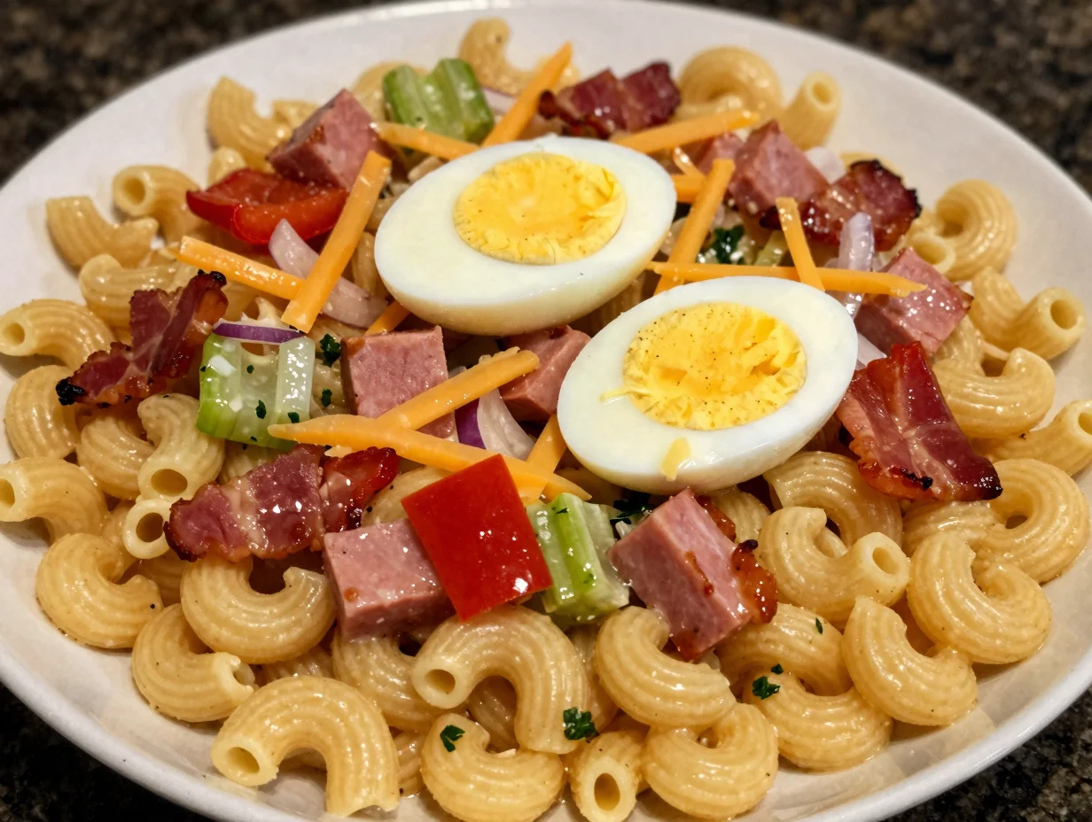 Loaded Macaroni Salad