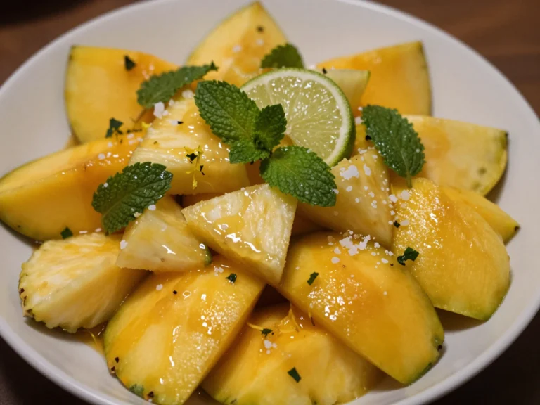 Mango Pineapple Fruit Salad