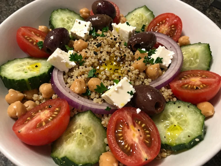 Mediterranean Bowl Salad