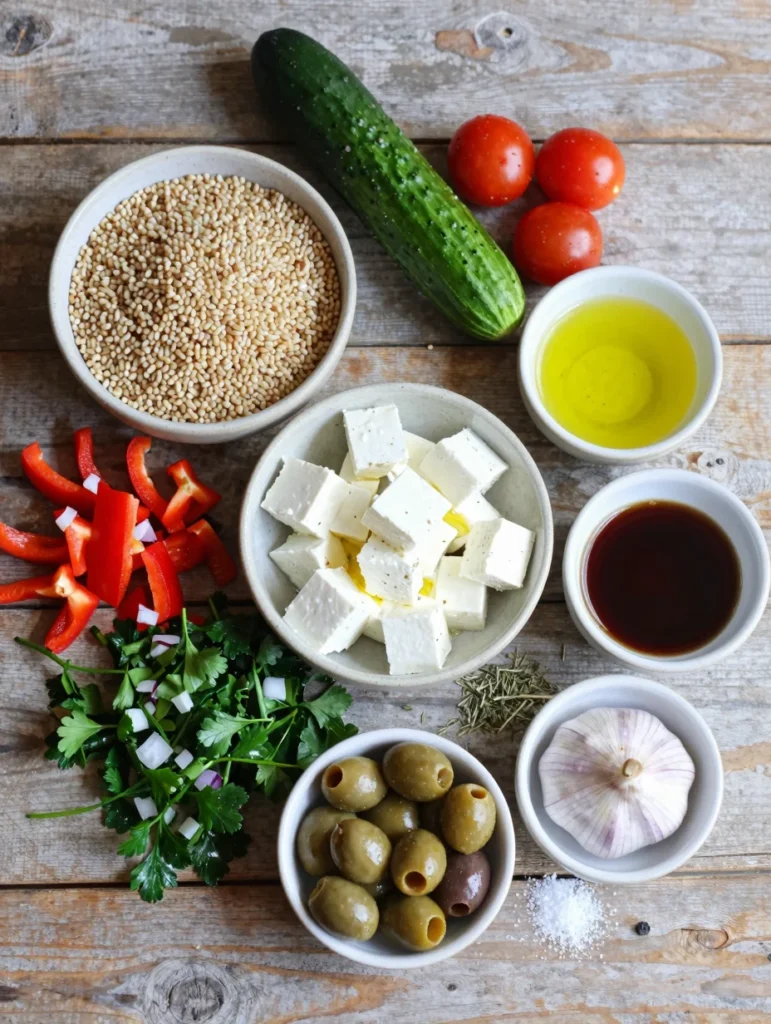 Mediterranean Farro Salad