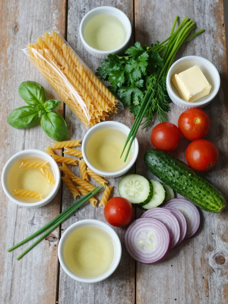 Pasta Salad with Fresh Herbs