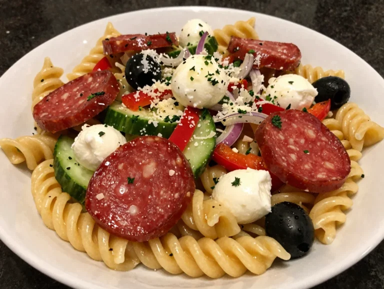 Pasta Salad with Pepperoni