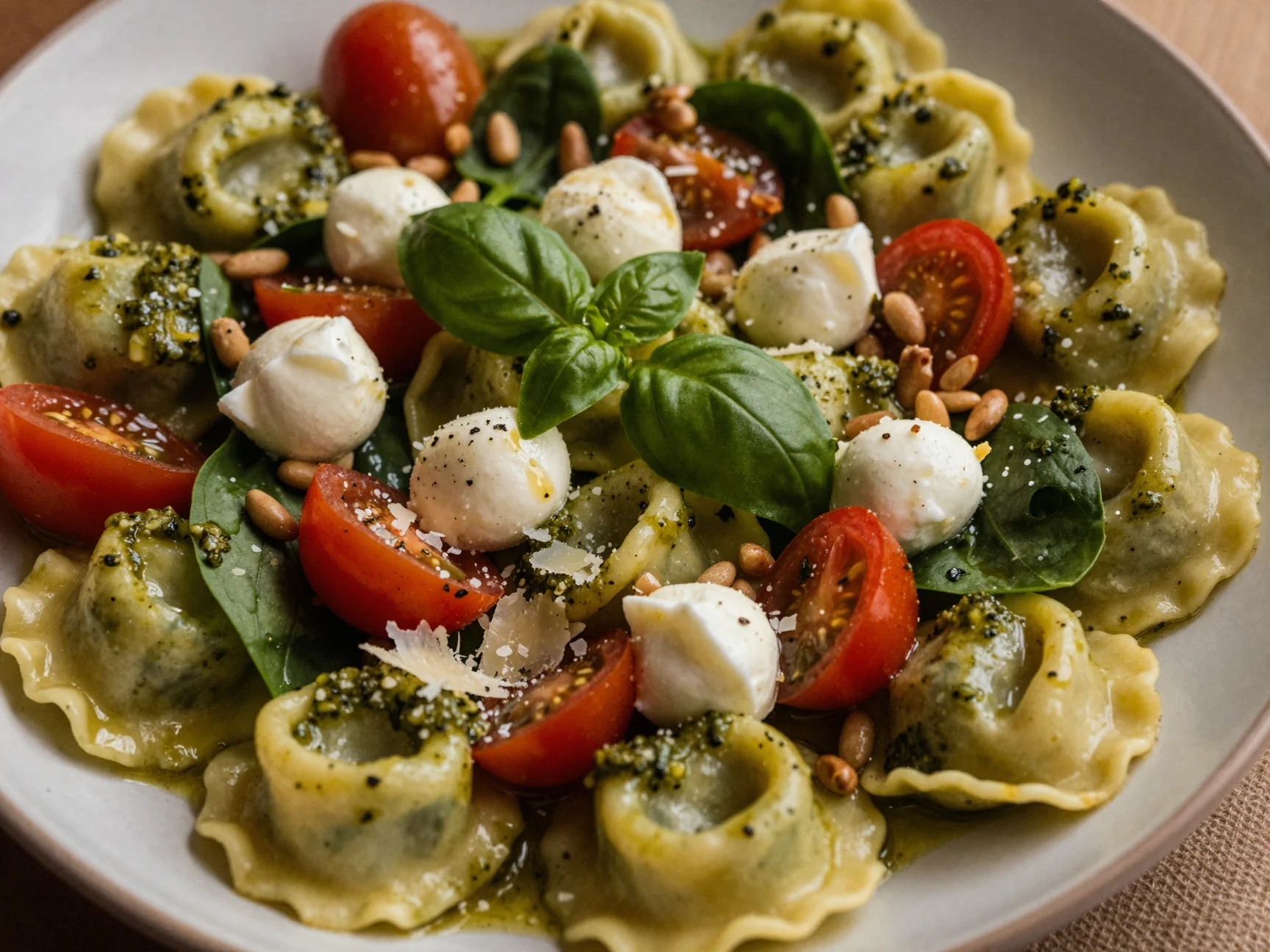 Pesto Tortellini Salad