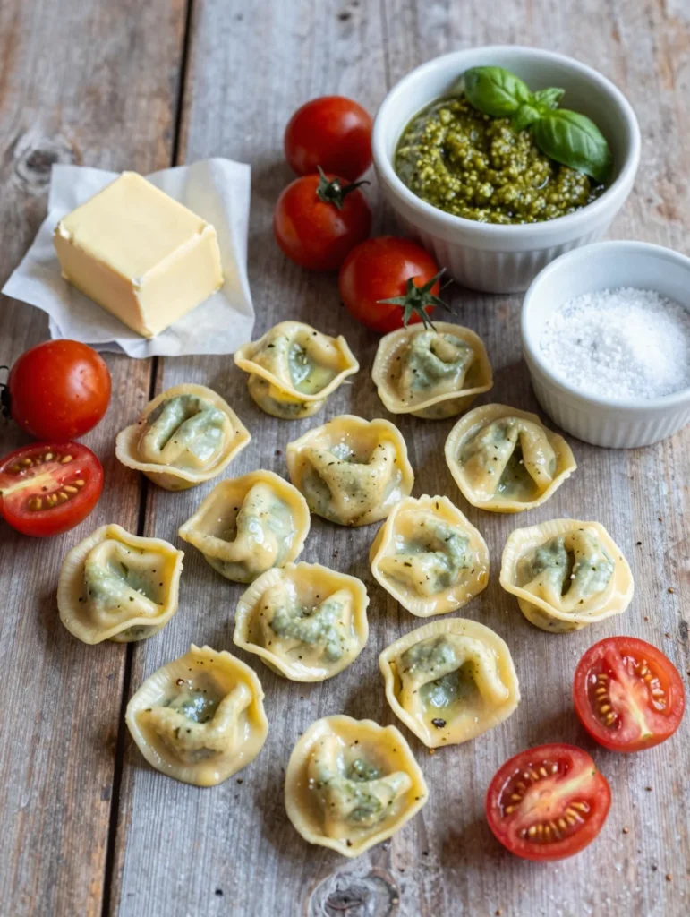 Pesto Tortellini Salad
