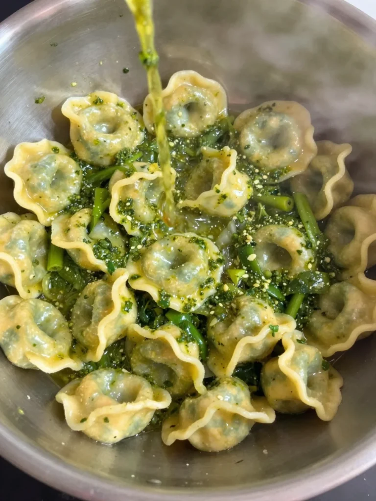 Pesto Tortellini Salad