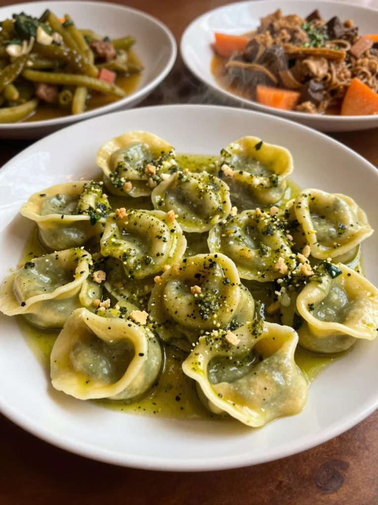 Pesto Tortellini Salad