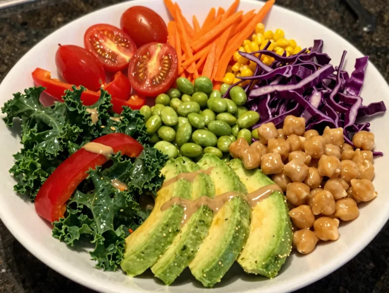 Rainbow Veggie Salad Bowl