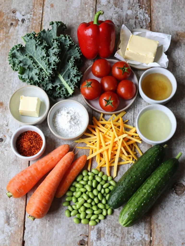 Rainbow Veggie Salad Bowl