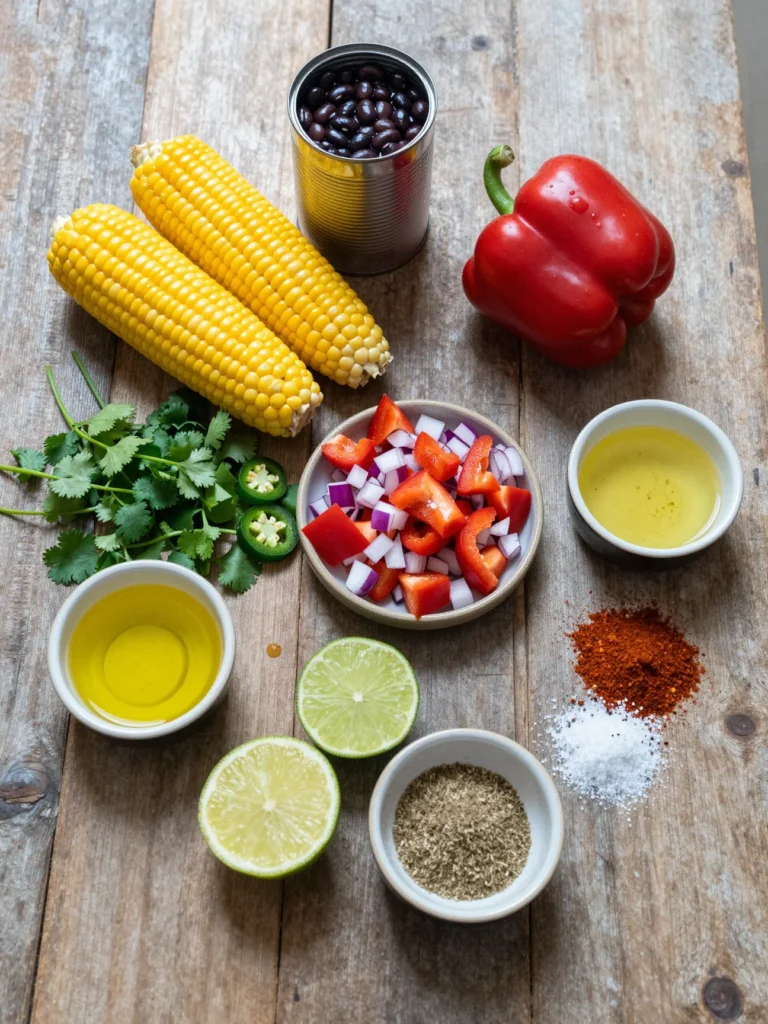 Roasted Corn Black Bean Salad