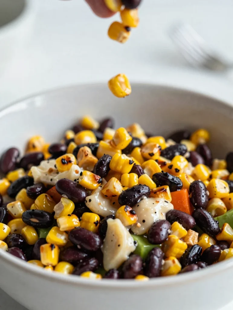 Roasted Corn Black Bean Salad