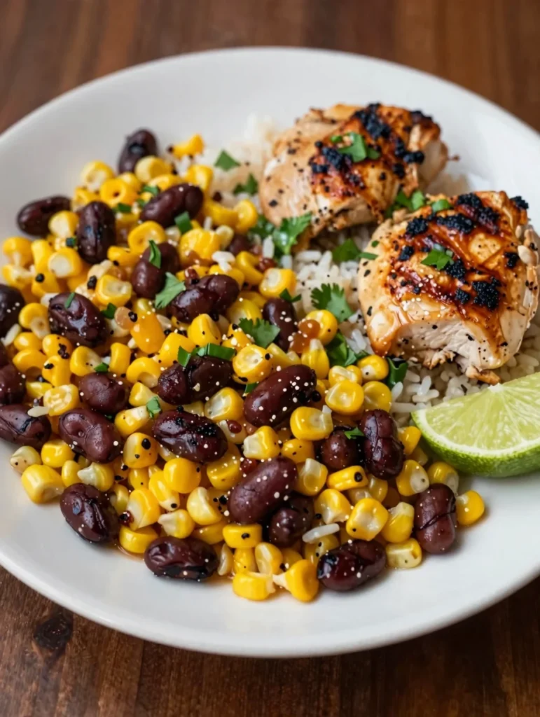 Roasted Corn Black Bean Salad