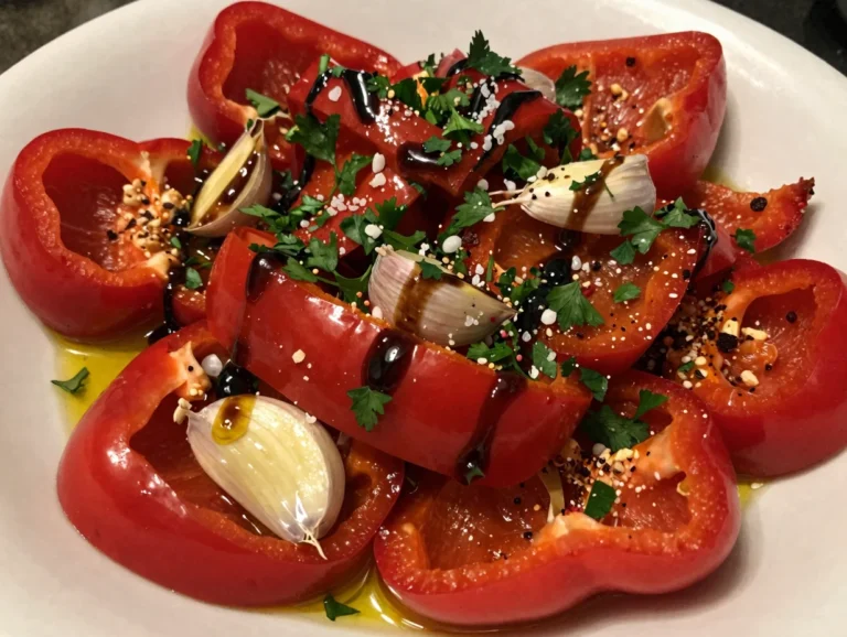Roasted Red Pepper Salad