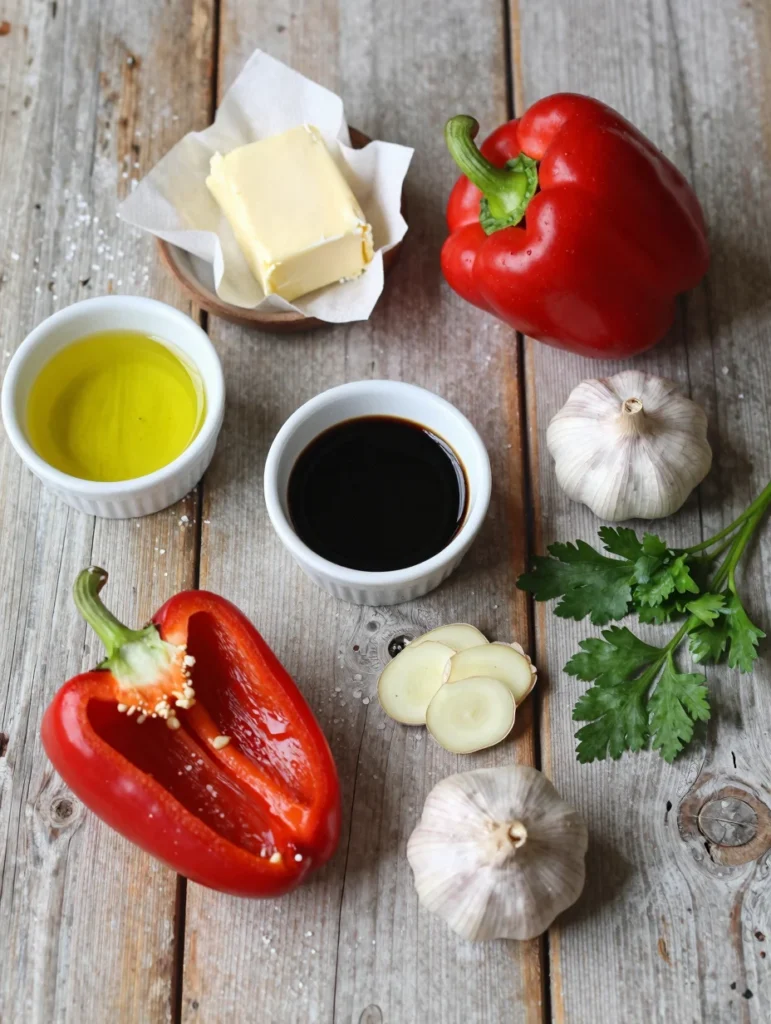 Roasted Red Pepper Salad