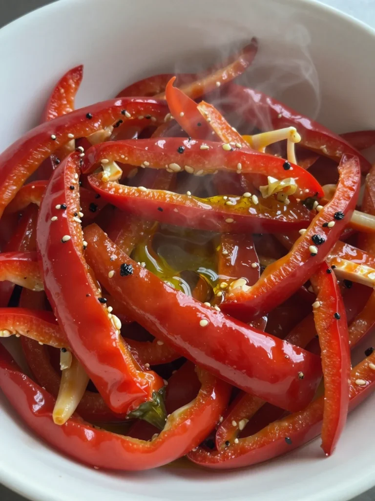 Roasted Red Pepper Salad