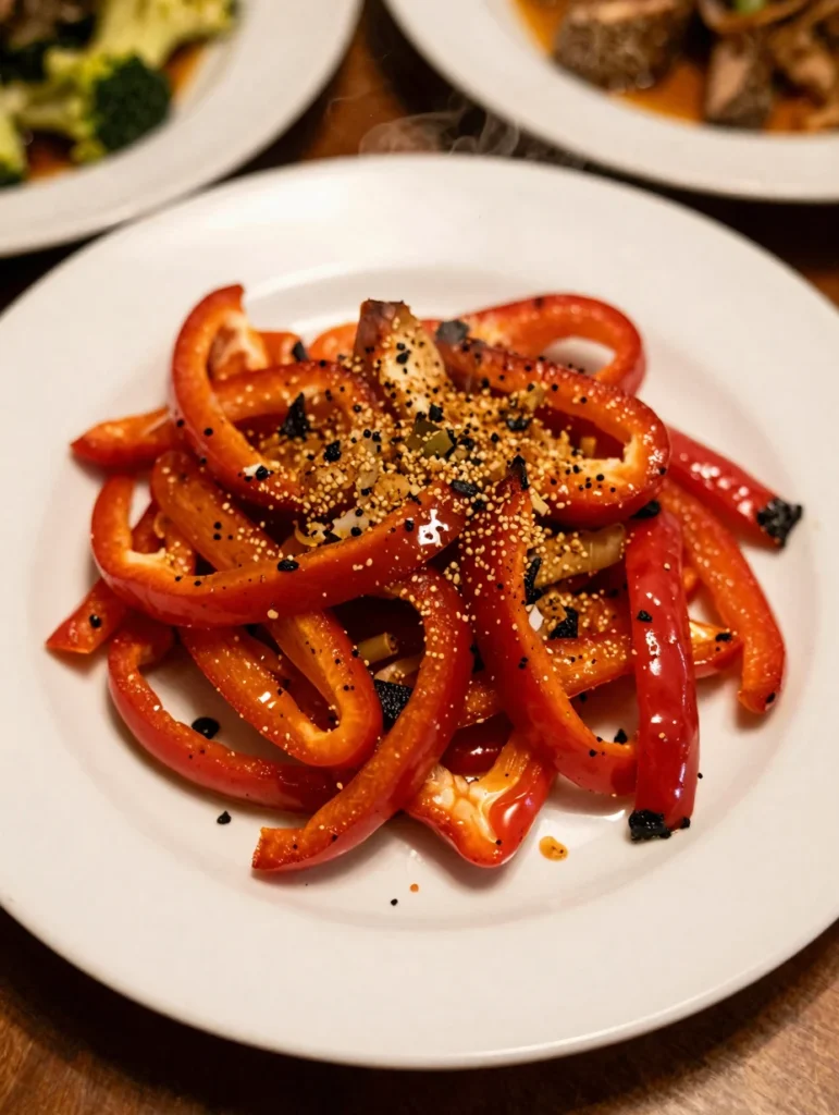 Roasted Red Pepper Salad