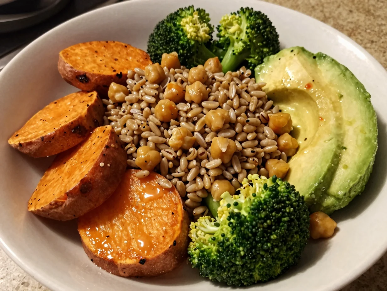 Roasted Veggie Grain Bowl