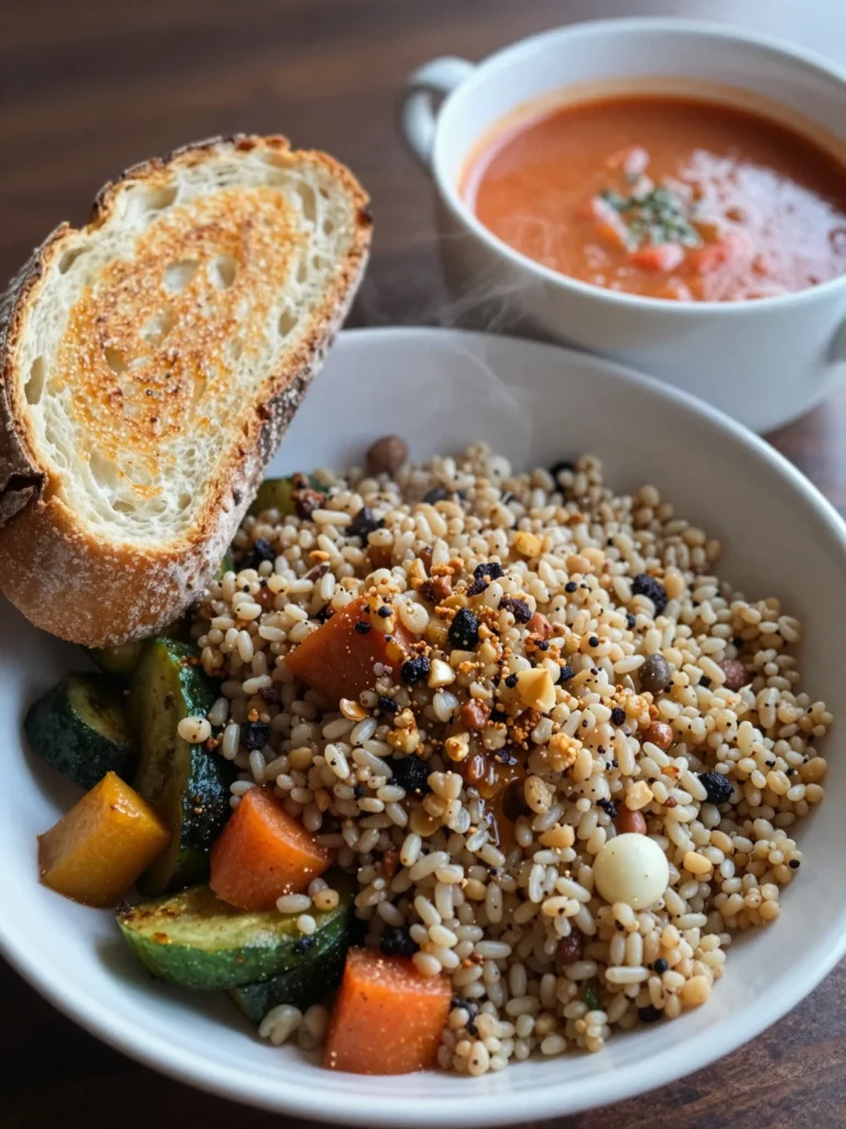 Roasted Veggie Grain Bowl