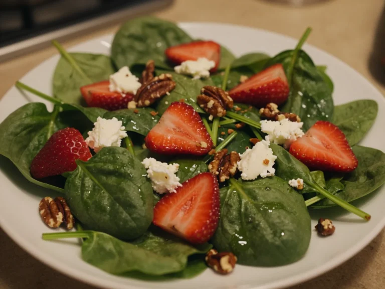 Strawberry Spinach Salad
