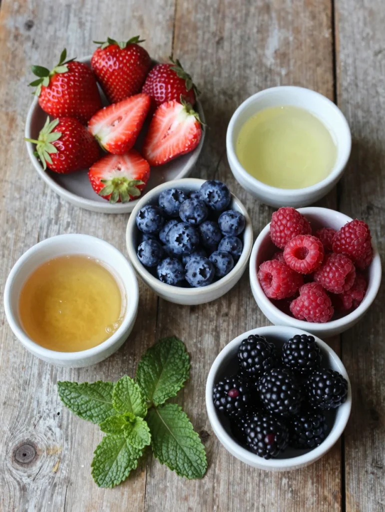 Summer Berry Fruit Salad