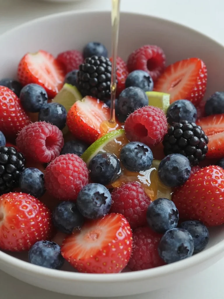 Summer Berry Fruit Salad