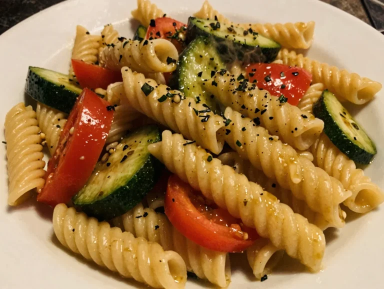 Summer Pasta Salad with Italian Dressing