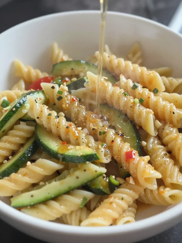 Summer Pasta Salad with Italian Dressing