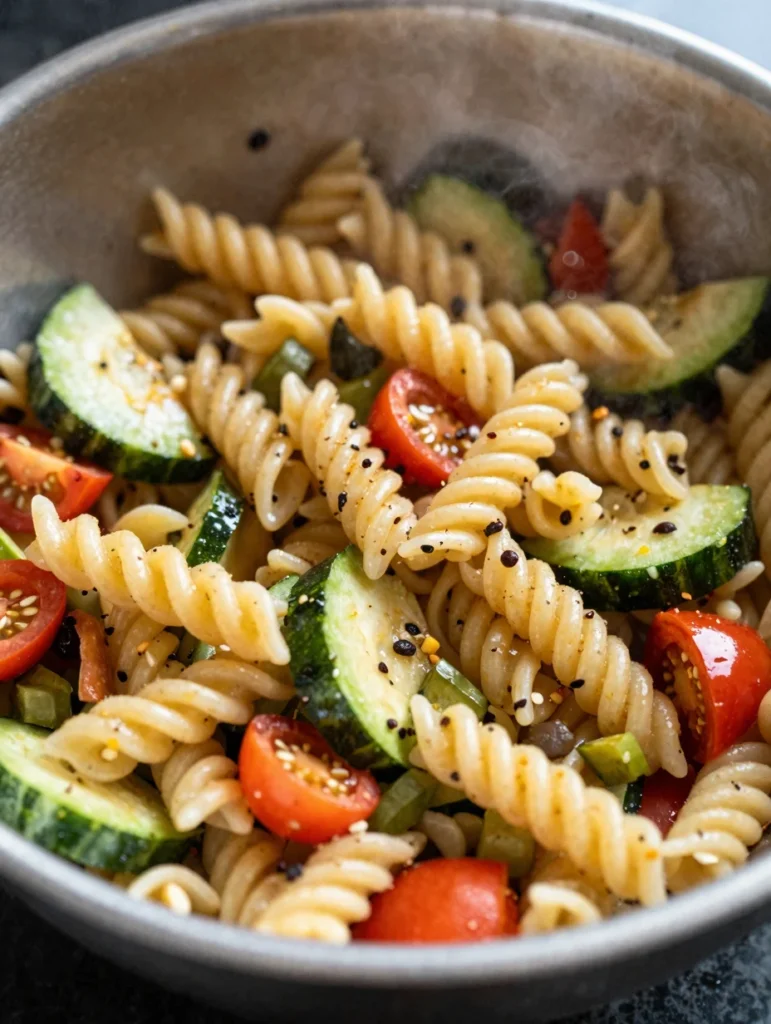Summer Pasta Salad with Vegetables