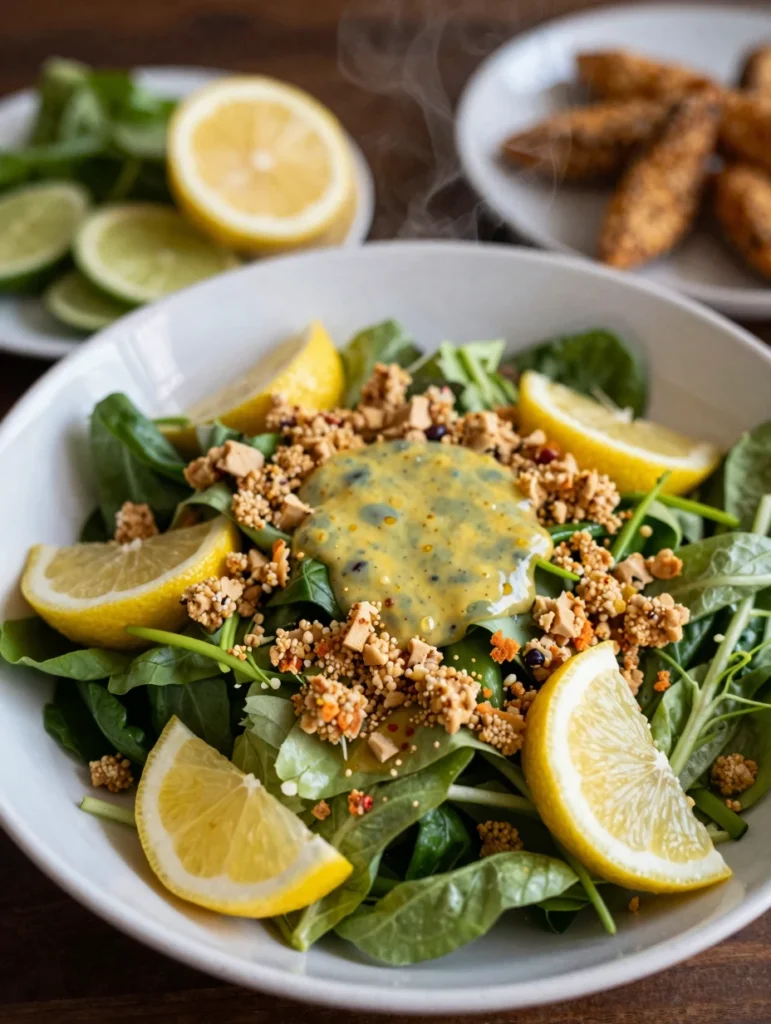 Summer Salad with Lemon Vinaigrette
