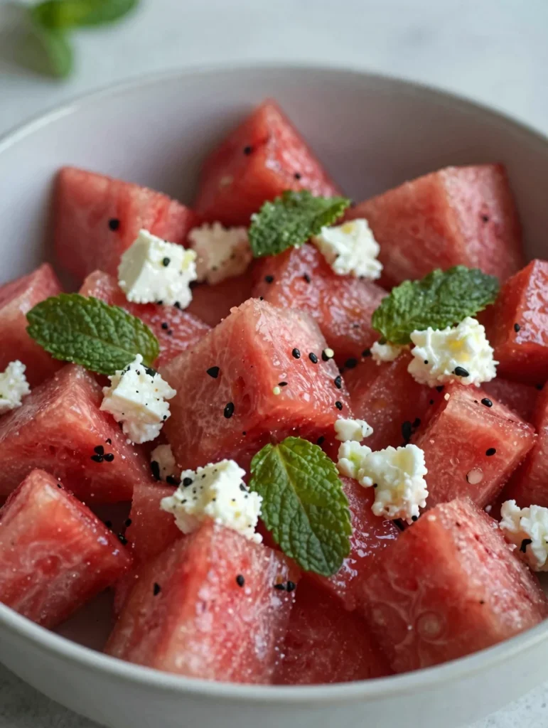 Summer Watermelon Feta Salad