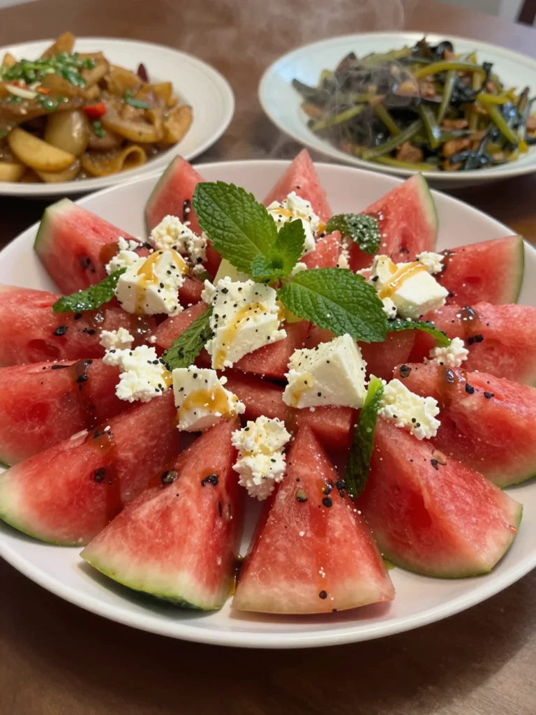 Summer Watermelon Feta Salad