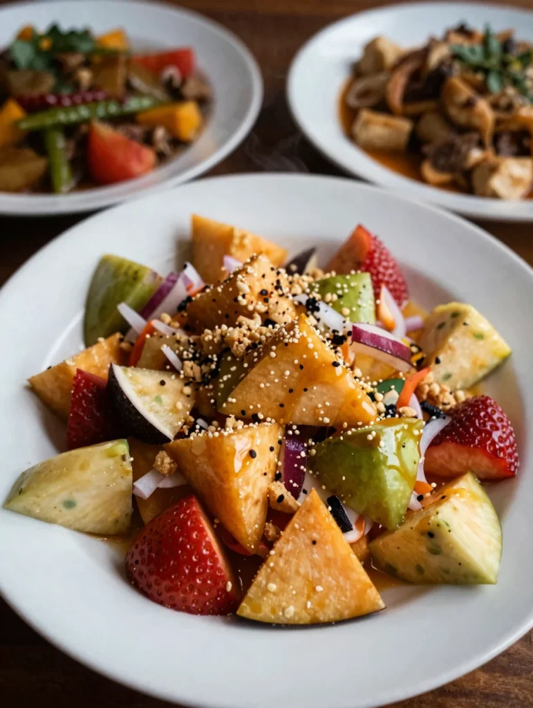 Tropical Fruit Salad with Coconut