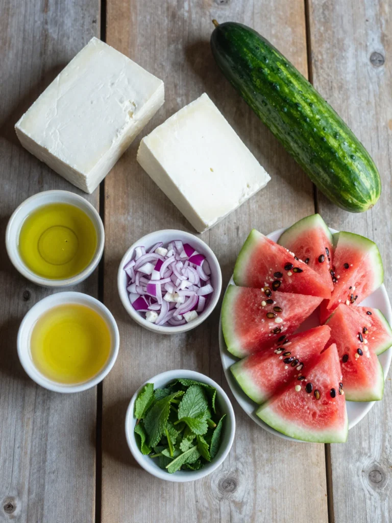 Watermelon and Feta Grain Bowl