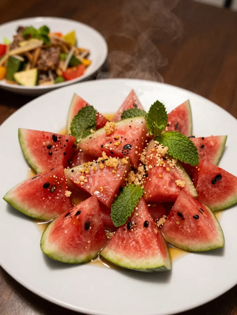 Watermelon Mint Salad
