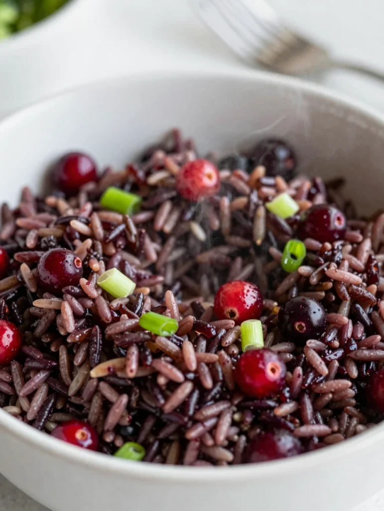 Wild Rice and Cranberry Salad