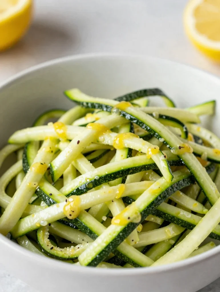 Zucchini Ribbon Salad