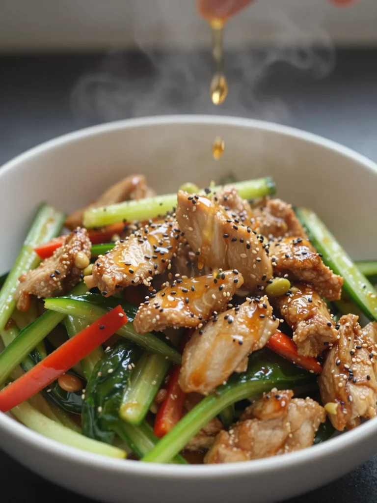 Asian Sesame Chicken Salad