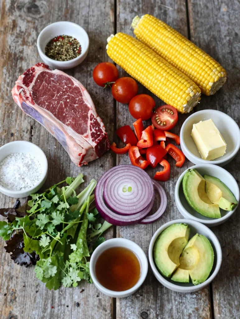 Beef and Roasted Corn Salad