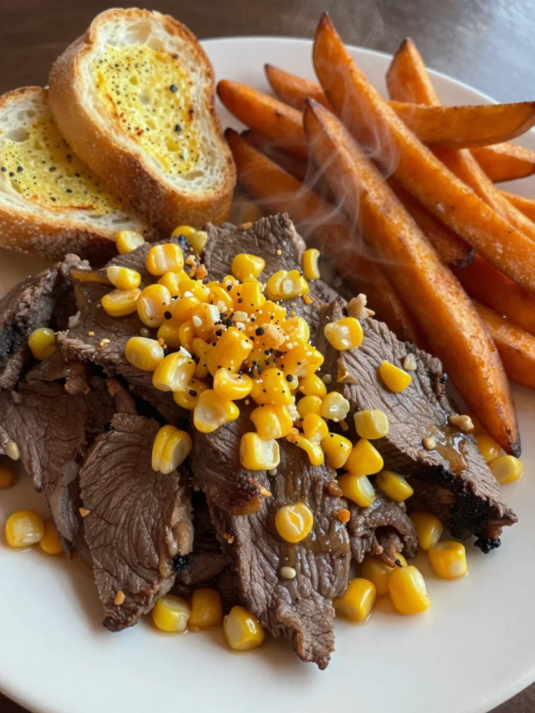 Beef and Roasted Corn Salad