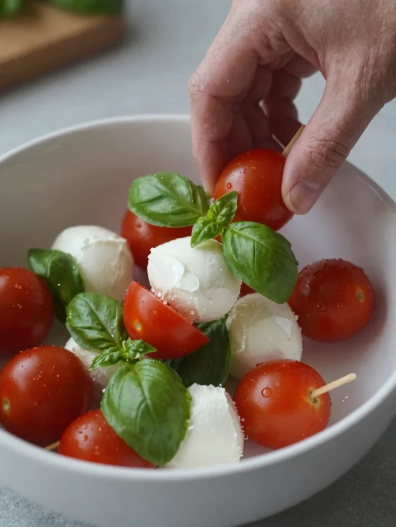 Caprese Salad Skewers