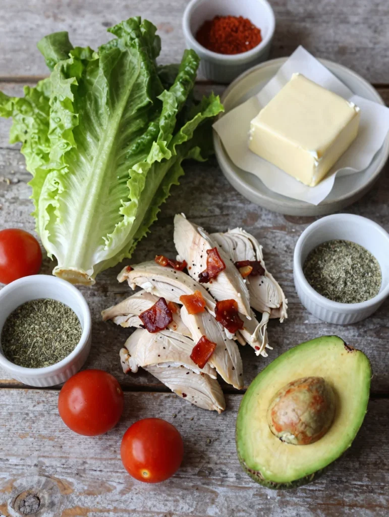 Chicken Bacon Ranch Salad