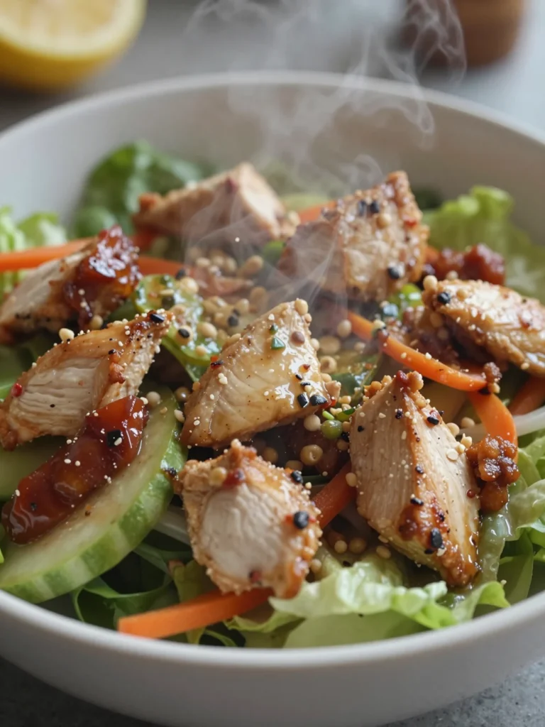 Chicken Bacon Ranch Salad