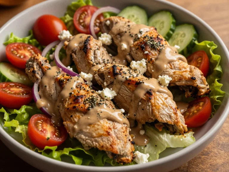 Chicken Shawarma Salad Bowl