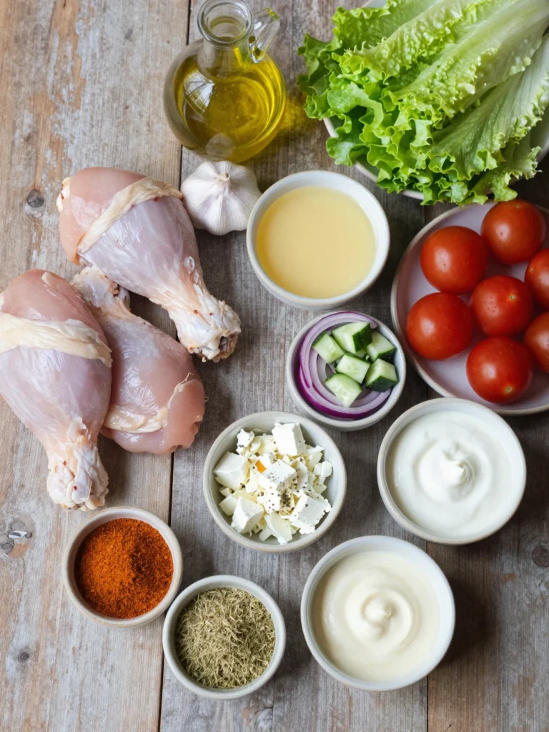 Chicken Shawarma Salad Bowl