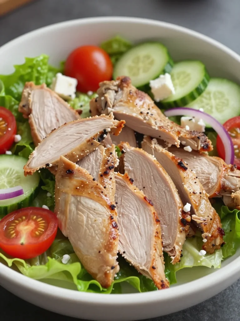 Chicken Shawarma Salad Bowl