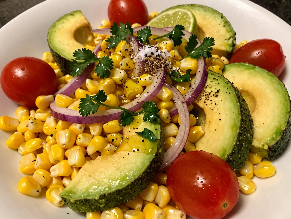 Corn and Avocado Salad