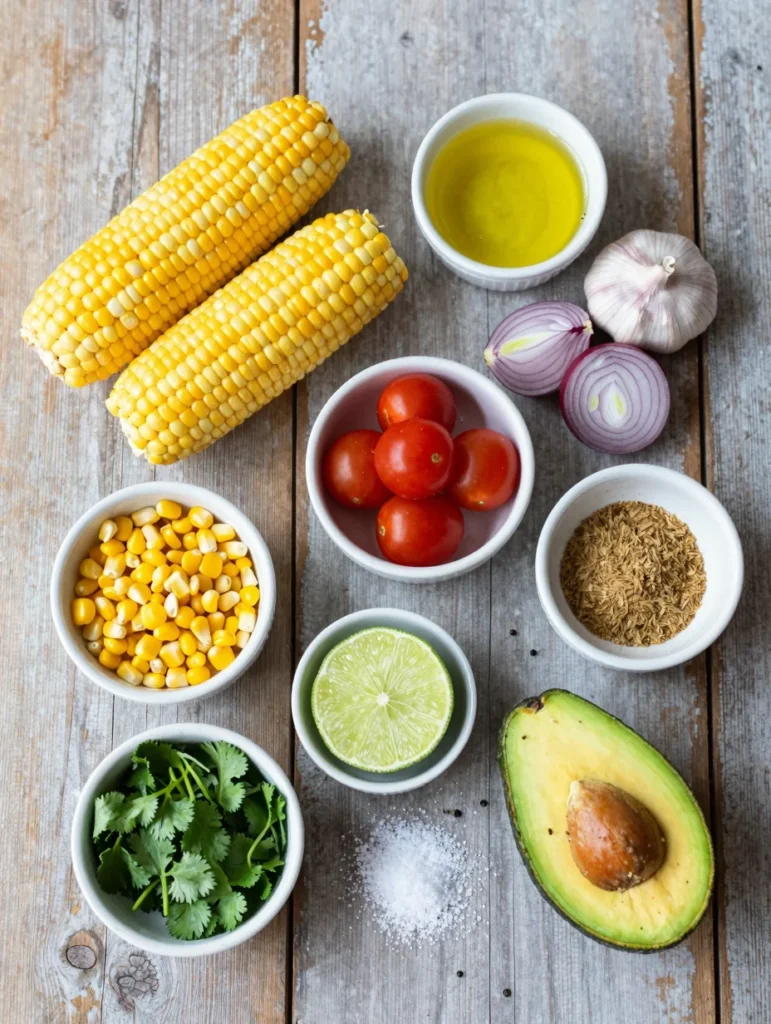 Corn and Avocado Salad